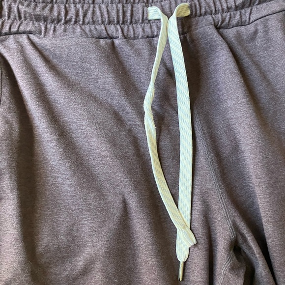 Brown Jogger Pants with Drawstring - Picture 2 of 4